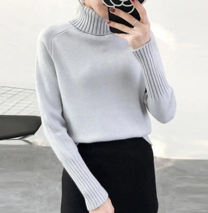 2025 New Thick Cashmere Sweater Women S Autumn Winter Knitted Pullover Tricot Jumper