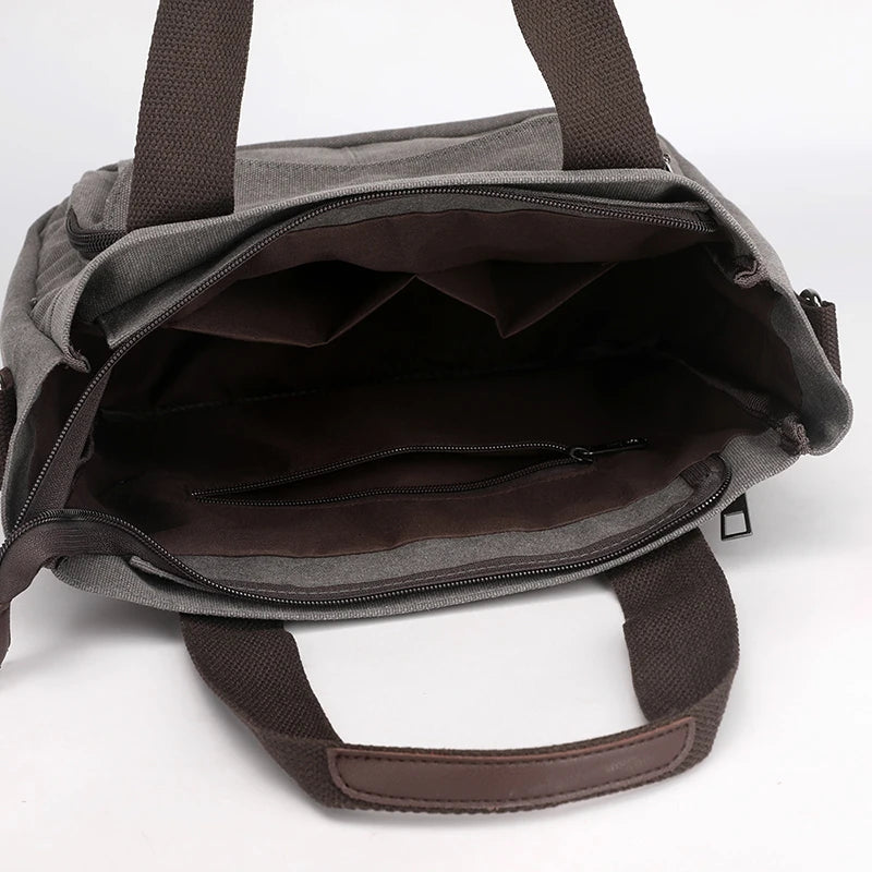 2024 High End Womens Canvas Shoulder Tote Bag