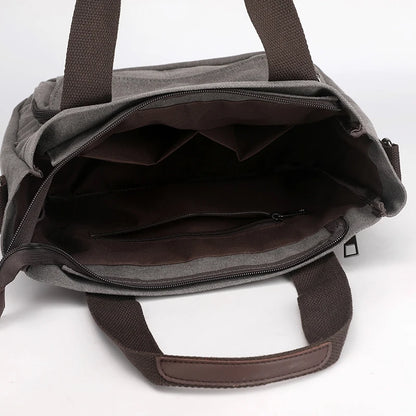 2024 High End Womens Canvas Shoulder Tote Bag