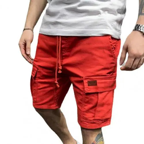 Mens Multi Pockets Breathable Comfortable Cargo Shorts