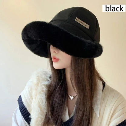 Winter Fashion Fluffy Bucket Hats