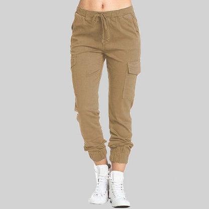 S-4XL Plus Size Women Casual Jogger Pants