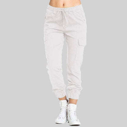 S-4XL Plus Size Women Casual Jogger Pants