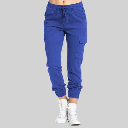 S-4XL Plus Size Women Casual Jogger Pants