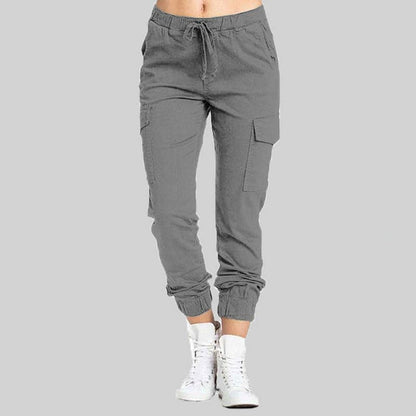 S-4XL Plus Size Women Casual Jogger Pants