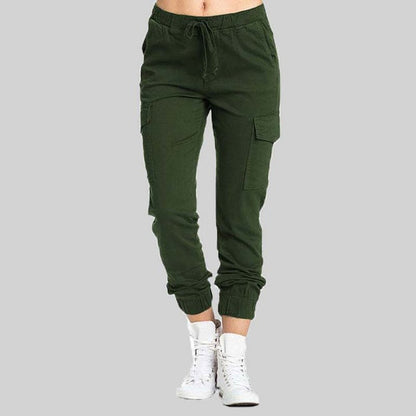 S-4XL Plus Size Women Casual Jogger Pants