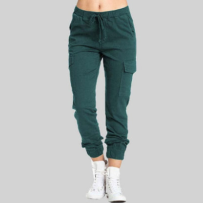 S-4XL Plus Size Women Casual Jogger Pants