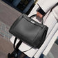 Black Luxury Large Capacity Genuine Leather Handbag For Women