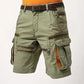 17 Multi Plus Zipper Pockets Men Cargo Shorts