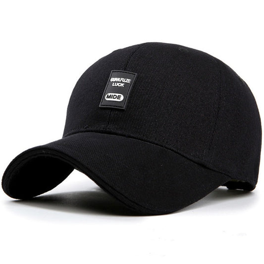 Luck Black Mode Adjustable Baseball Caps