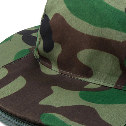 Mosquito Protector Camouflage Hats