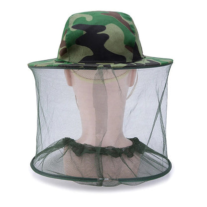 Mosquito Protector Camouflage Hats