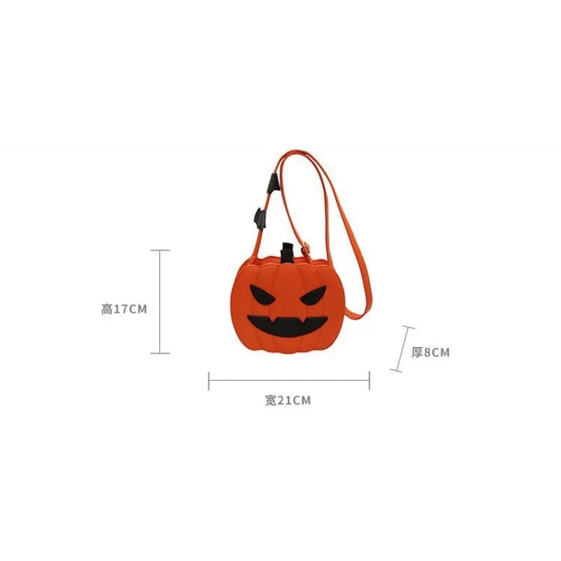 Halloween Style Pumpkin Messenger Bag