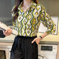 New Arrival Elegant Ladies' Shirts: Luxury Tops with Graceful Spring/Autumn Designs