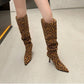 Designer Style Fashionable Over the Knee High Heel Boots For Women