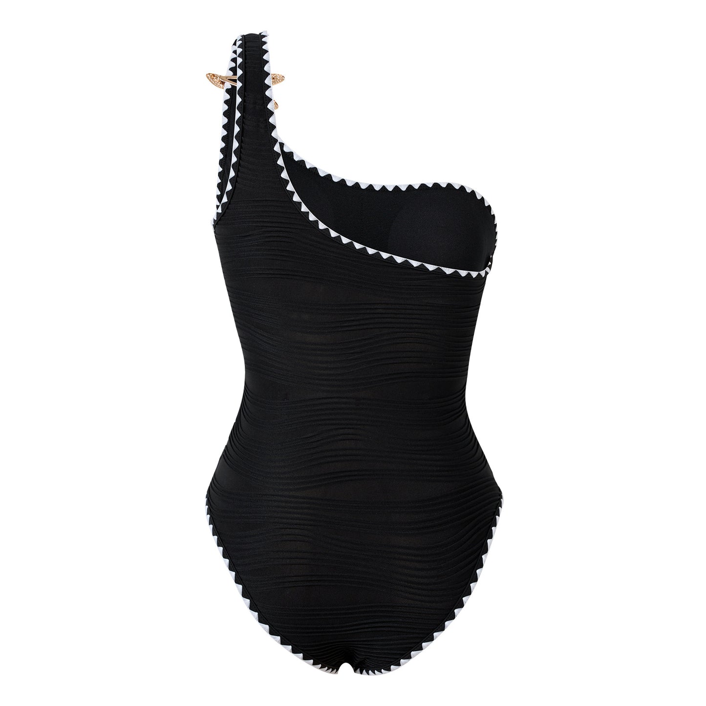 Two Pieces New White Bandage Stripe Bikini