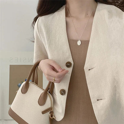 Chic Korean Design Blazer Jackets