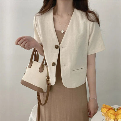 Chic Korean Design Blazer Jackets