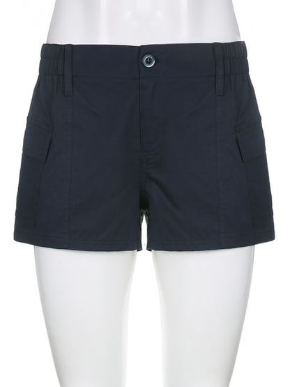 Low Waist Cargo Shorts