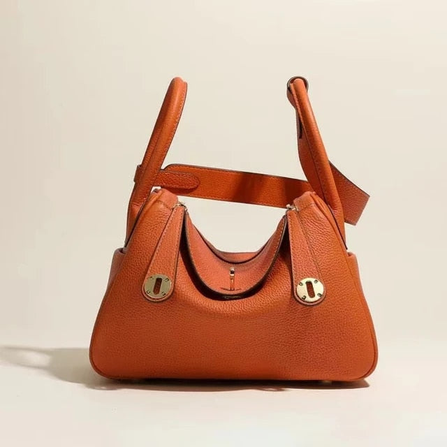 Designer Luxury Genuine Leather Soft Tote Bags For Women