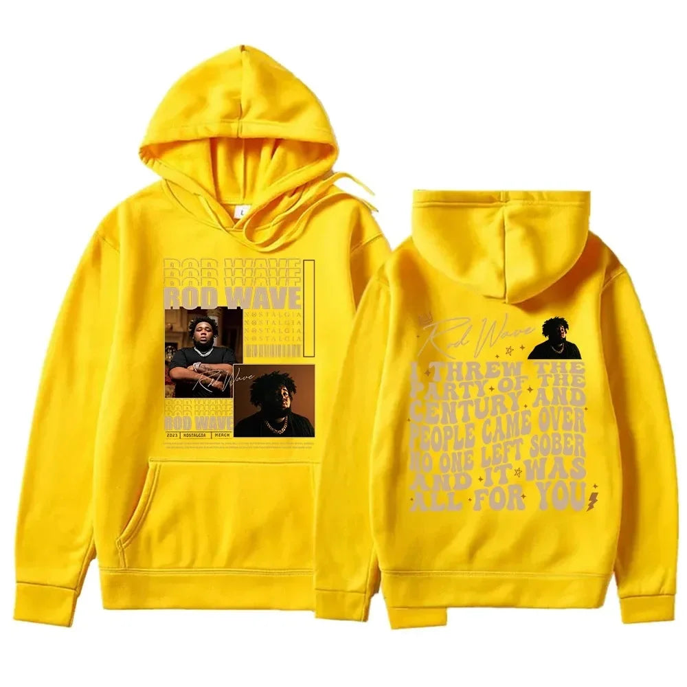 Music Fest Printed Cool Casual Cotton Hoodies