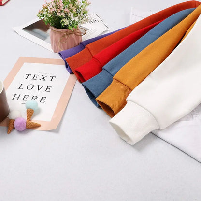 Mocha Cat Cup Printed Crew Neck Sweatshirts