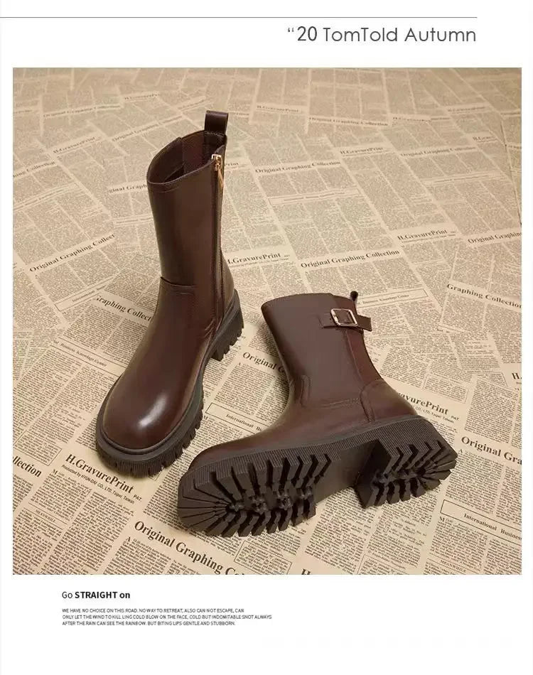 Womens Thick Sole Soft Casual Shoes Boots