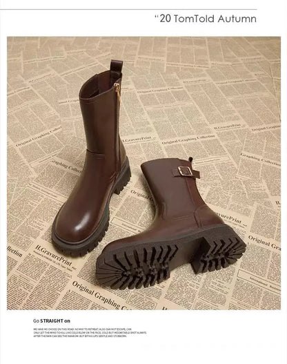 Womens Thick Sole Soft Casual Shoes Boots