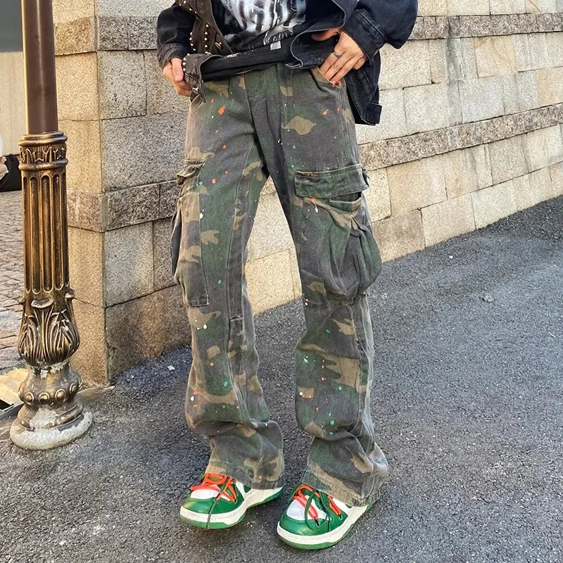 New Street Fashion Camouflage Tracksuits