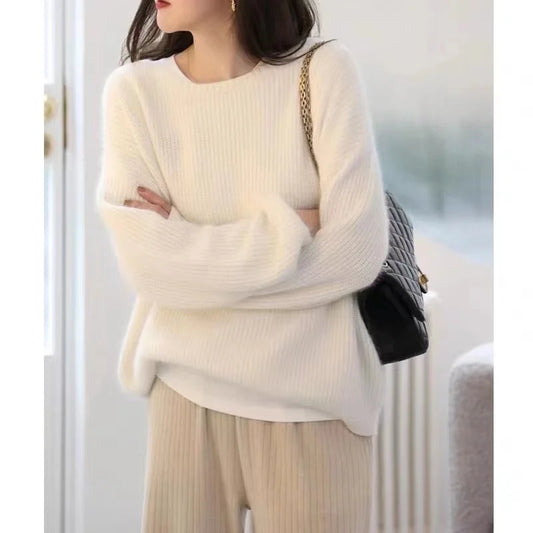 Womens V Neck Soft Cashmere Sweaters