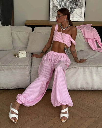 Casual Woolen Loose Pants