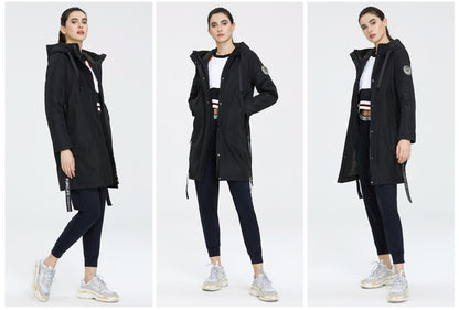 Autumn Winter Breeze Hooded Coat