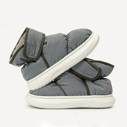 Fashion Winter Snow Boots For Women Warm Outdoor Cotton Boots Cold Proof Furry Design Plush Faux Fur Shoes For Ladies Girls