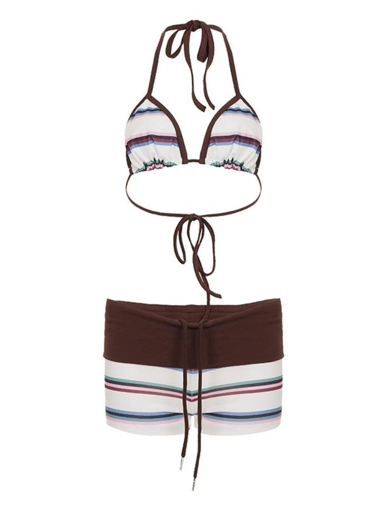 Coastal Stripe Bikini Set