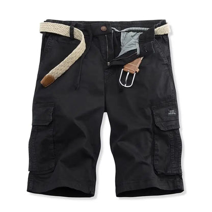 17 Multi Plus Zipper Pockets Men Cargo Shorts