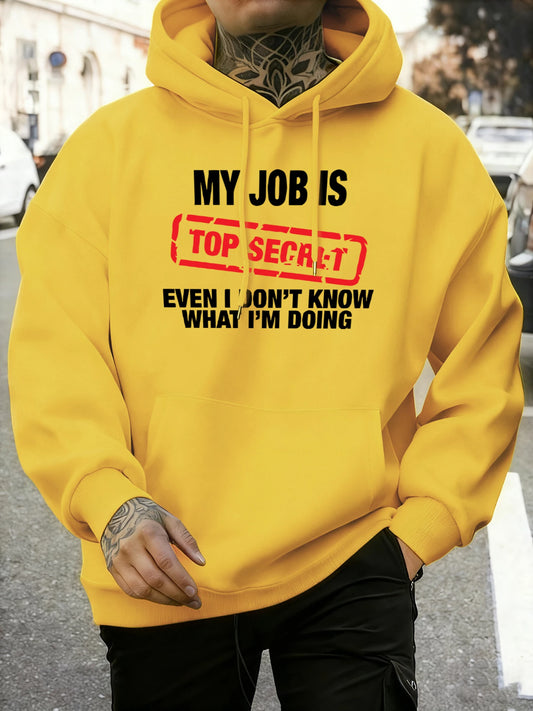 Top Secret Funny Winter Hoodies