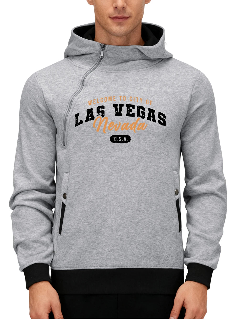 Big Fun Las Vegas Cool Autumn Winter Hoodies