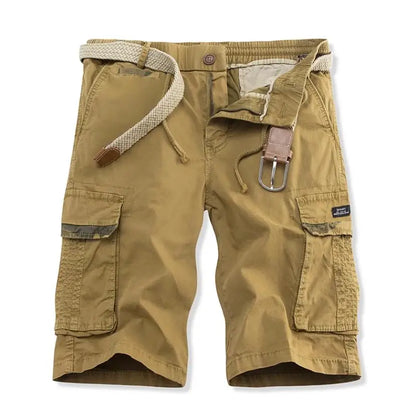 17 Multi Plus Zipper Pockets Men Cargo Shorts