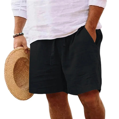 Mens Above Knee Cotton Jean Shorts