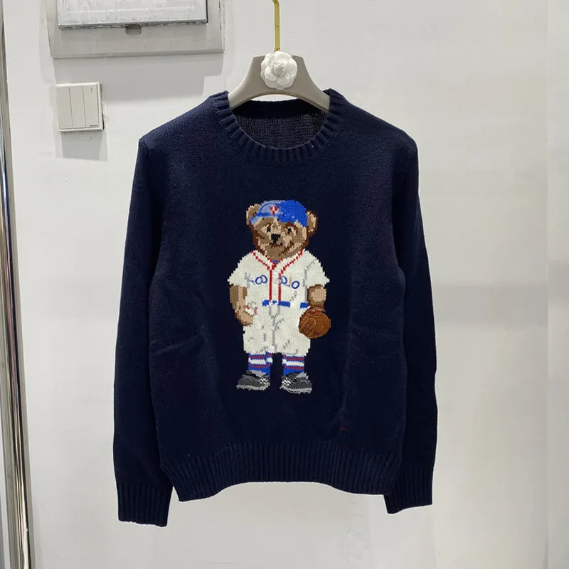 Womens Sweety Bear Cartoony Sweater