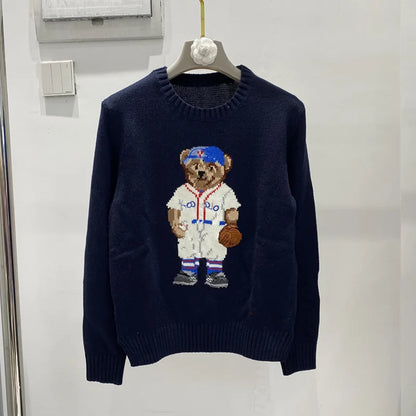 Womens Sweety Bear Cartoony Sweater