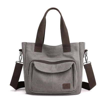 2024 High End Womens Canvas Shoulder Tote Bag