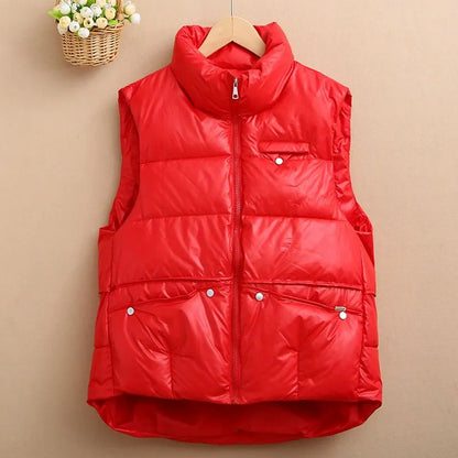 New Green Padded Puffer Vests