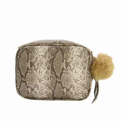 Women Pu Snake Skin Small Crossbody Bags