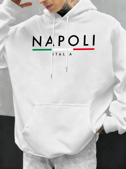 Native Land Letter Printed Cool Cotton Hoodies