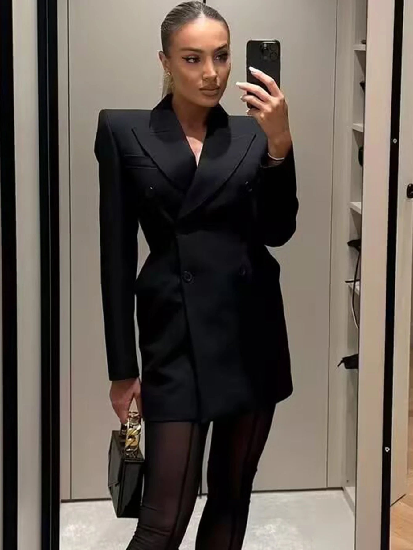 Chic Office Fashion Blazer Jackets