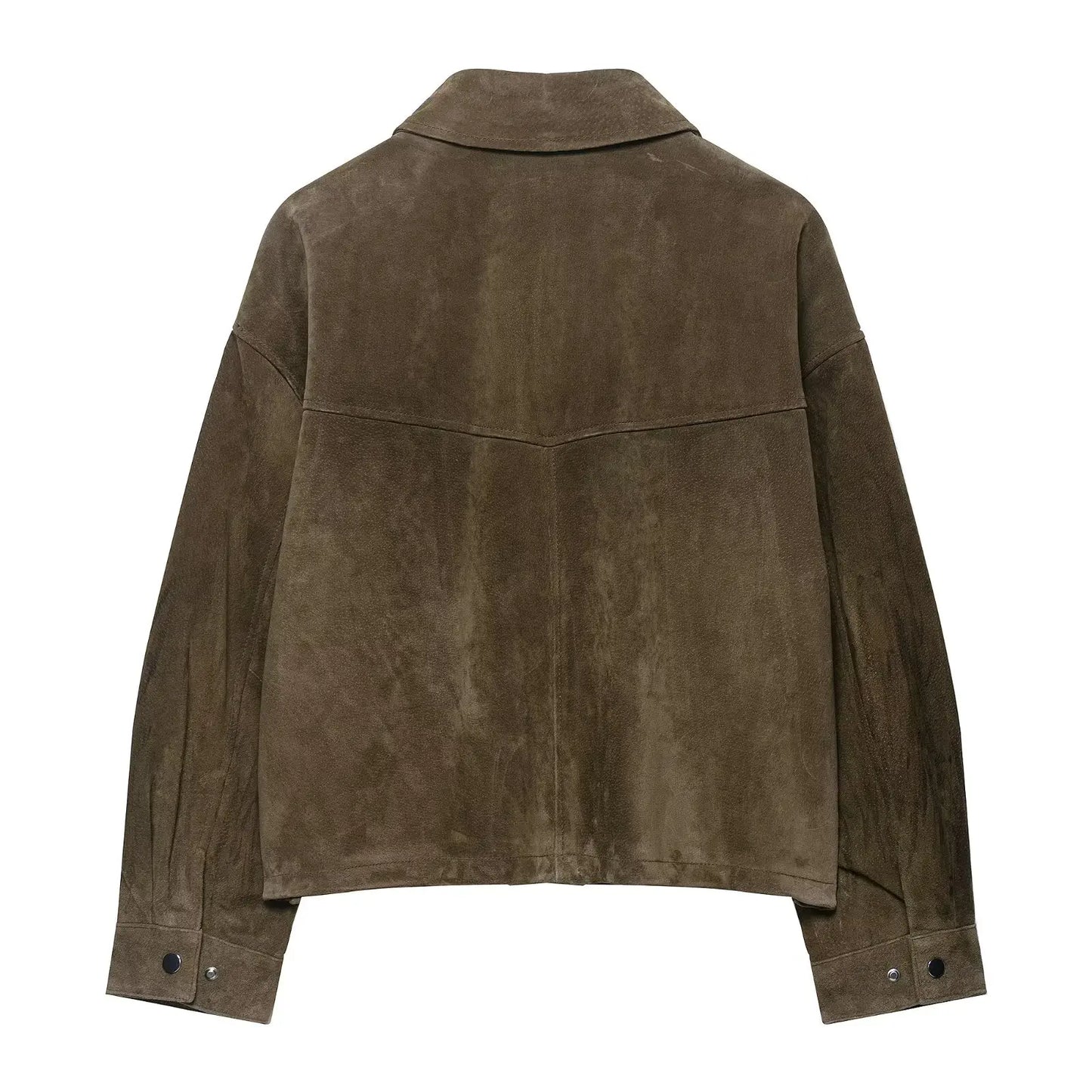 Elegant Suede Winter Jackets