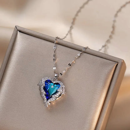 Heart Shaped All Pearl Necklace