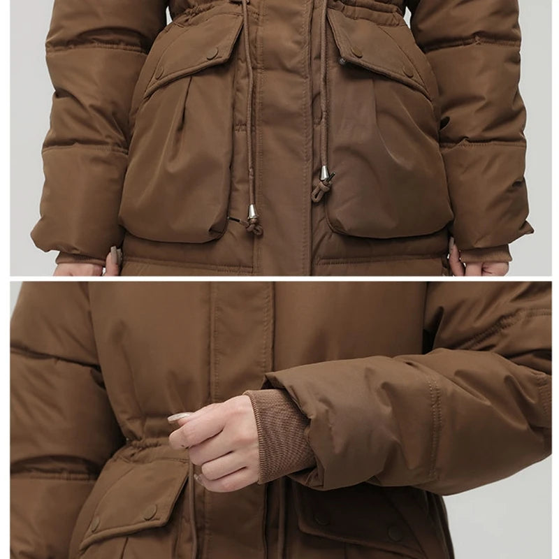 New Winter Fashion Long Snow Parkas