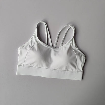 High Impact Push Up Sports Bra For Women Full Support Racerback Lightly Lined Underwire Shockproof Design